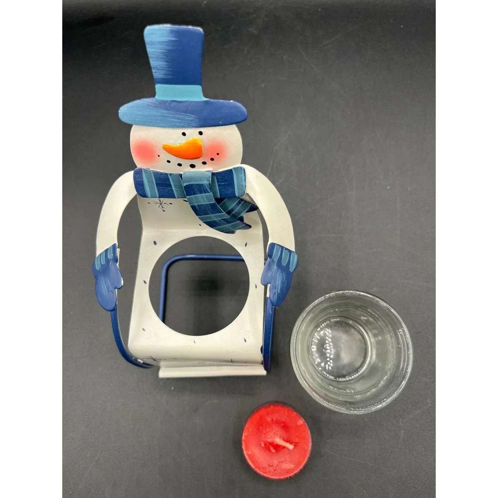 Darice metal snowman